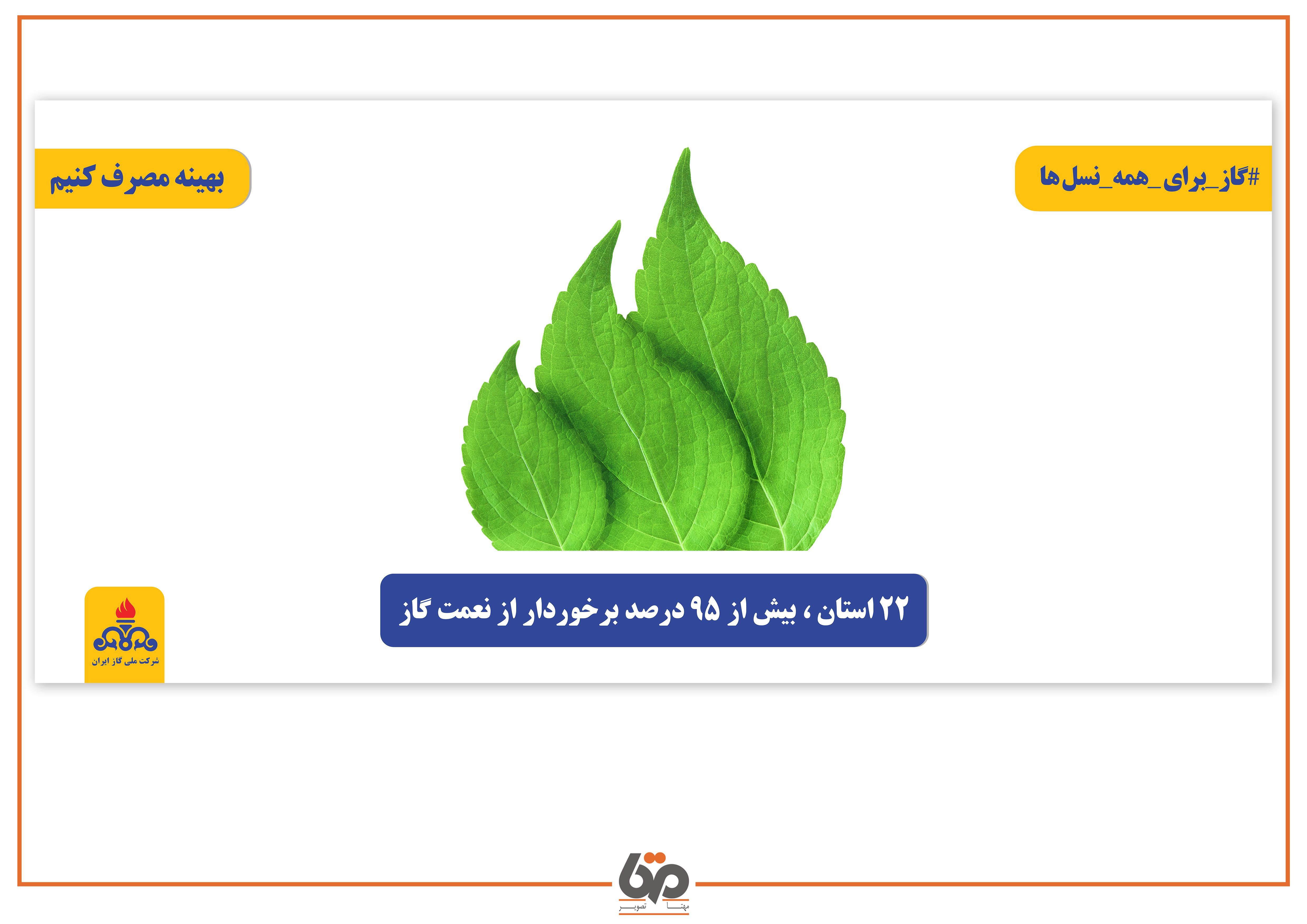 کمپین مصرف بهینه گاز 1399
